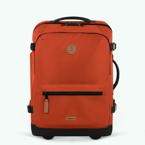 Valise souple 2 roues small Kaikoura orange