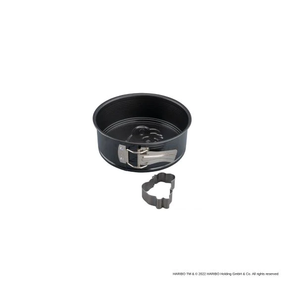 Moule à manqué à charnière 18 cm avec emporte-pièce Haribo Zenker