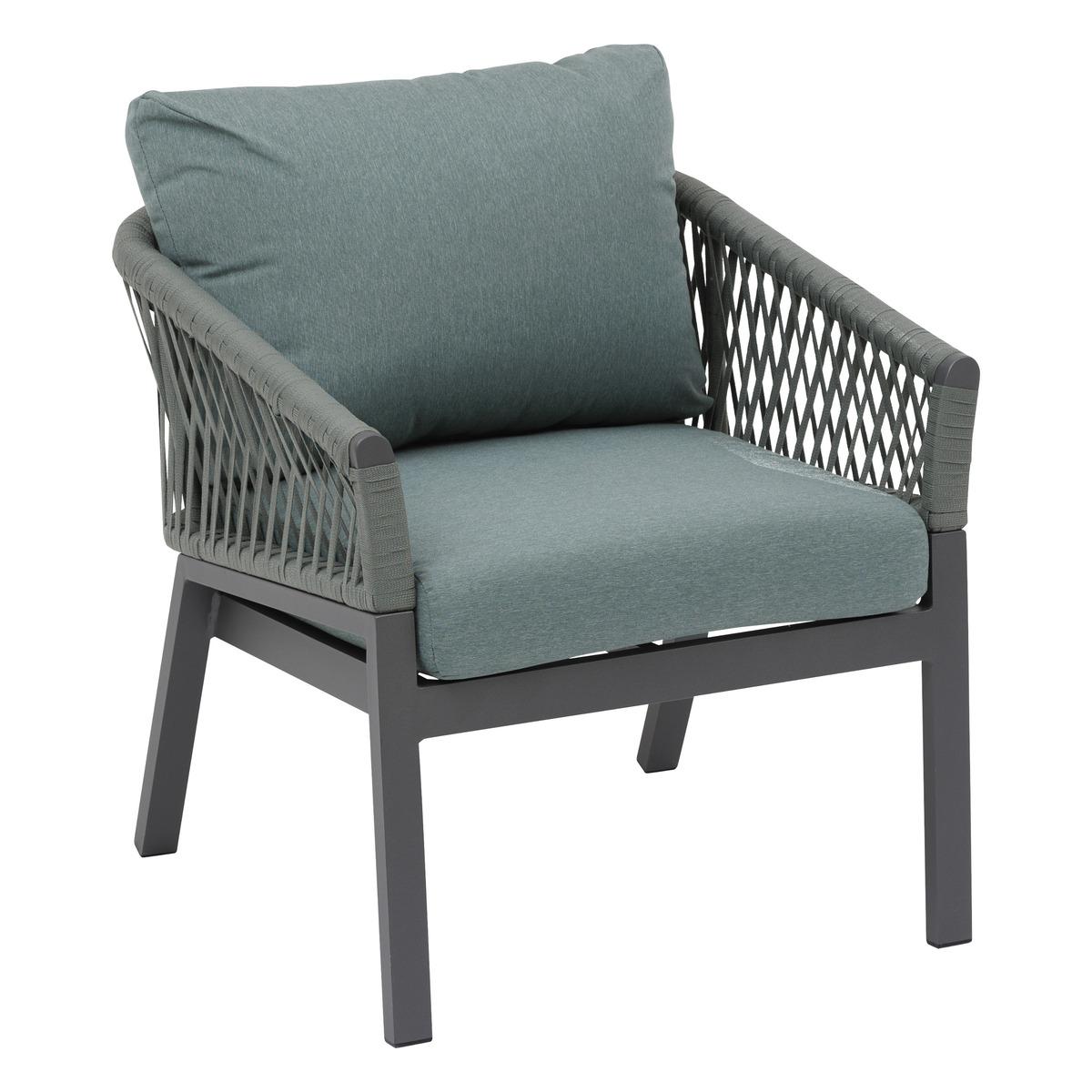 SALON ORIENGO OLIVE GRAPHITE 5 PLACES