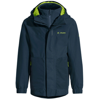 Vaude Campfire 3in1 IV Regenjacke Dark Sea Kinder