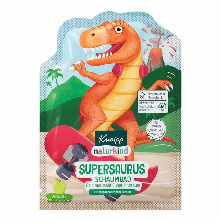 Kneipp naturkind Supersaurus Schaumbad, 40 ml