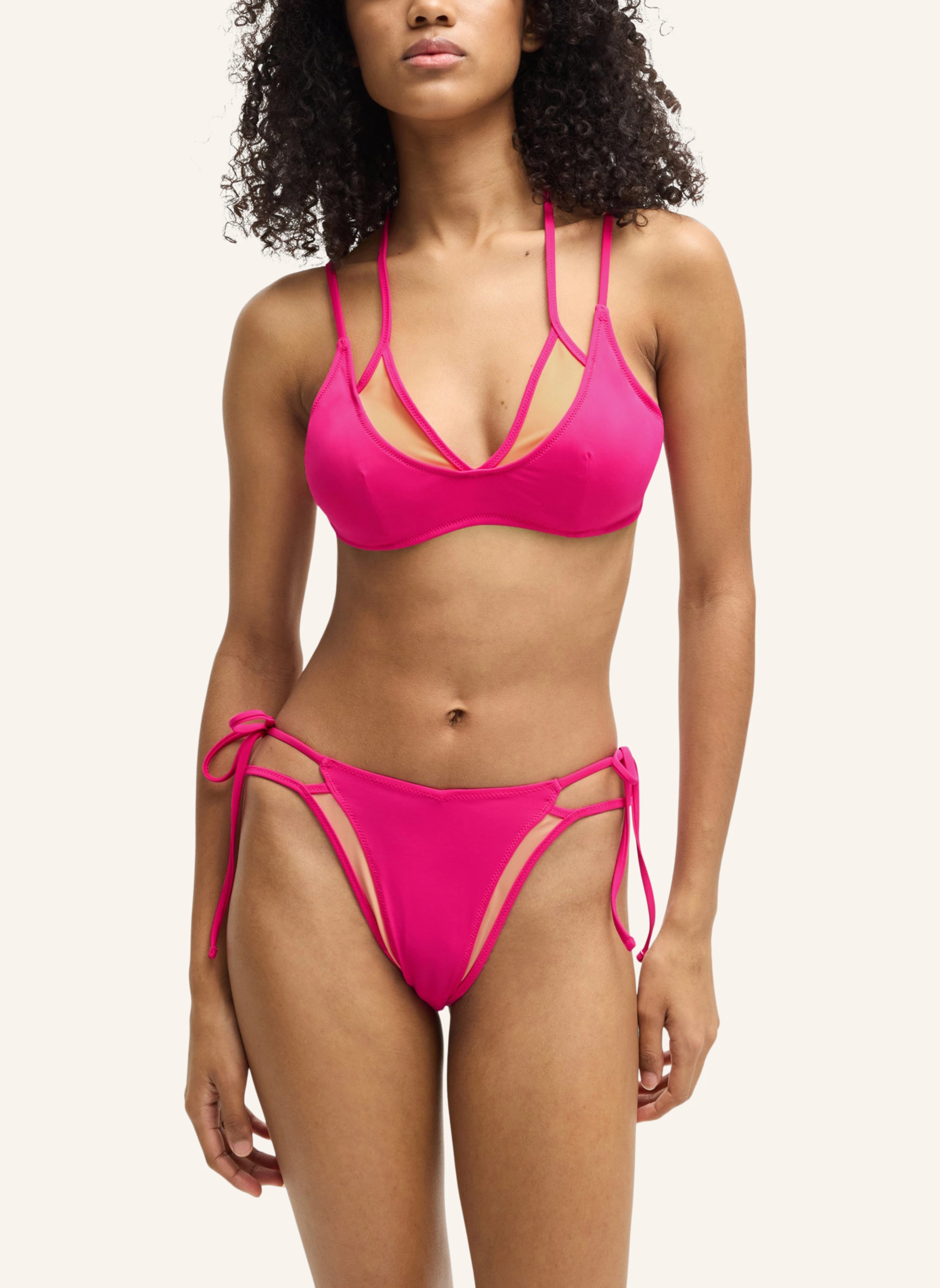HUGO Bikini-Oberteil DUO LAYER TRIANGLE Regular Fit