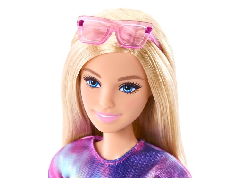 Barbie Puppe Mysteries Mission Strand Beach Detectives Barbie Malibu Modepuppe mit unverkennbarem Outfit und Accessoires