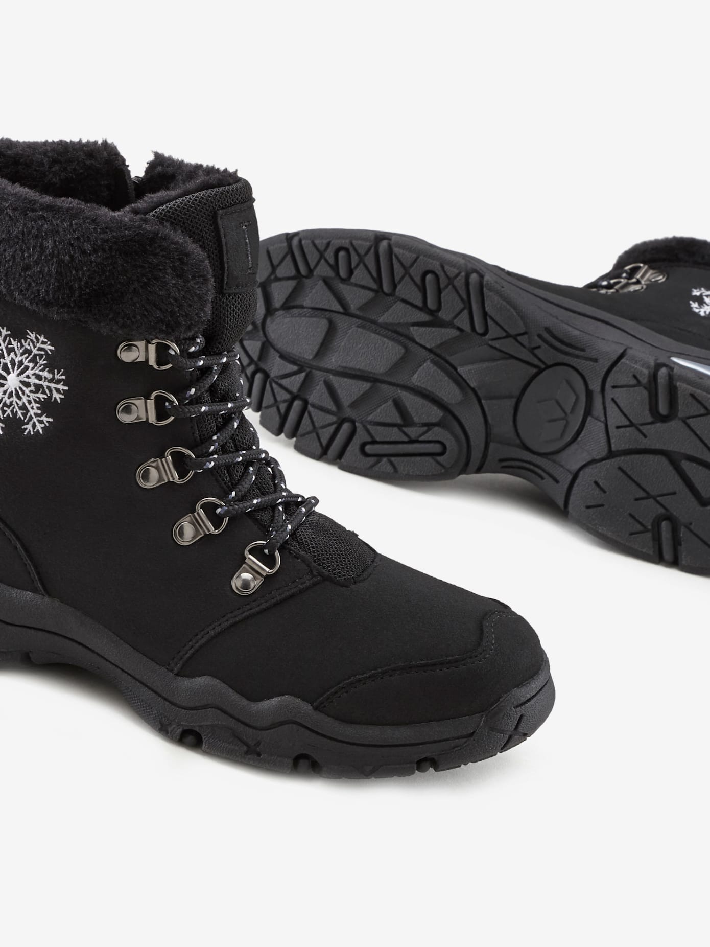 Bottines d'hiver bottes thermiques : très chaudes et souples