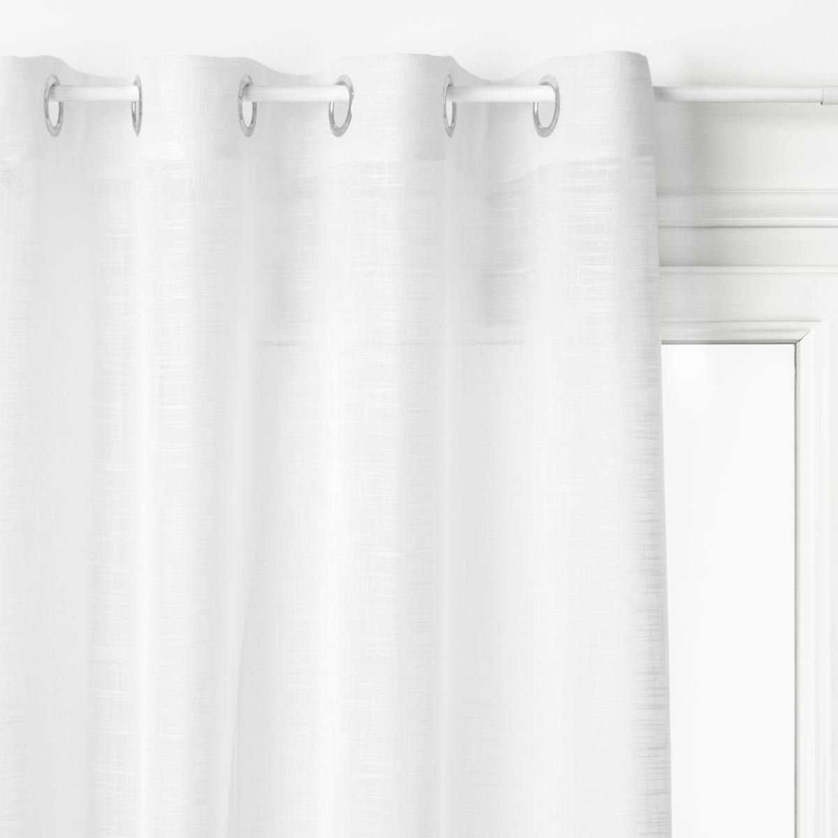 VOILAGE ALTON A OEILLETS BLANC 140X240CM