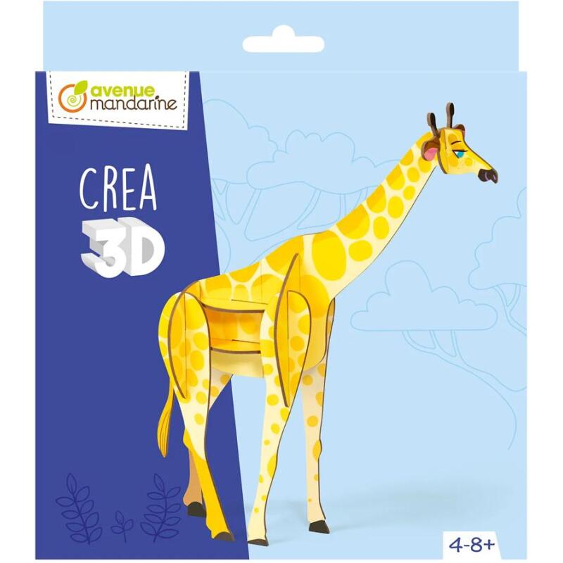 Crea 3D, Girafe - Bleu