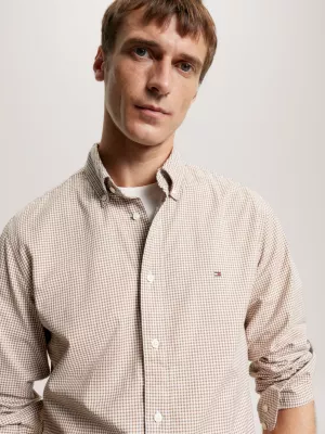 Camisa xadrez vichy de corte regular