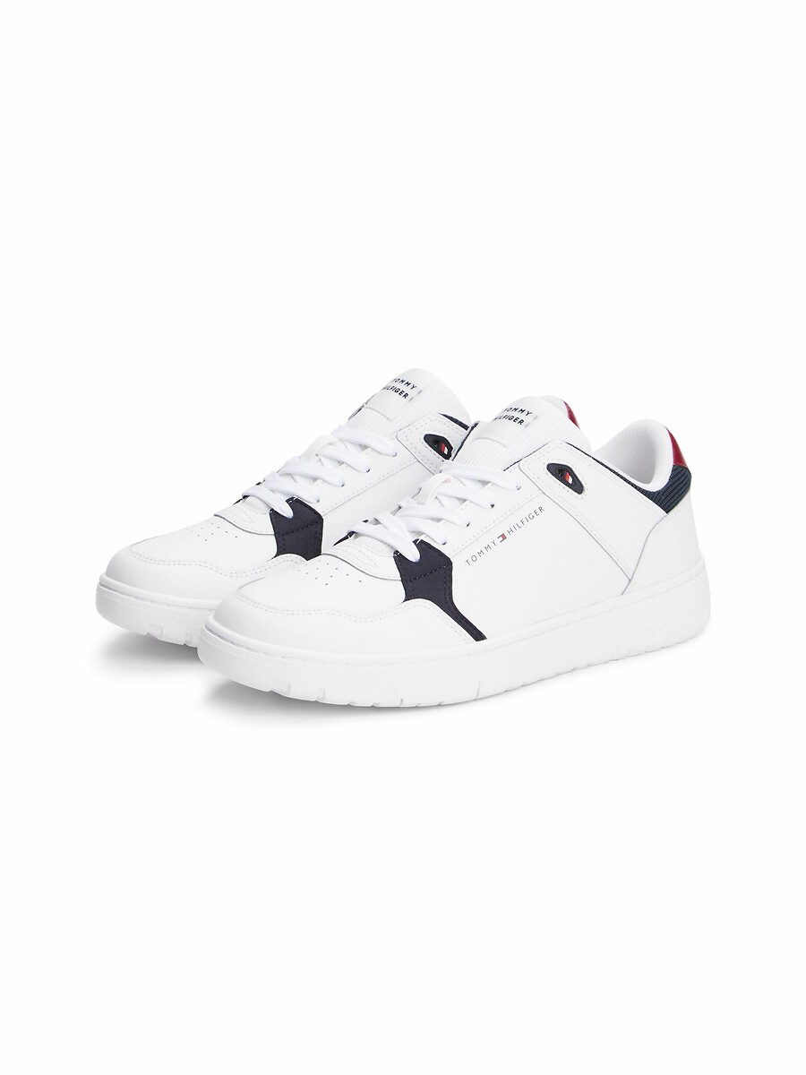 TOMMY HILFIGER<br>Tênis de couro Core