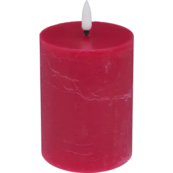 LED Kerze 3D Flamme 10 cm rot