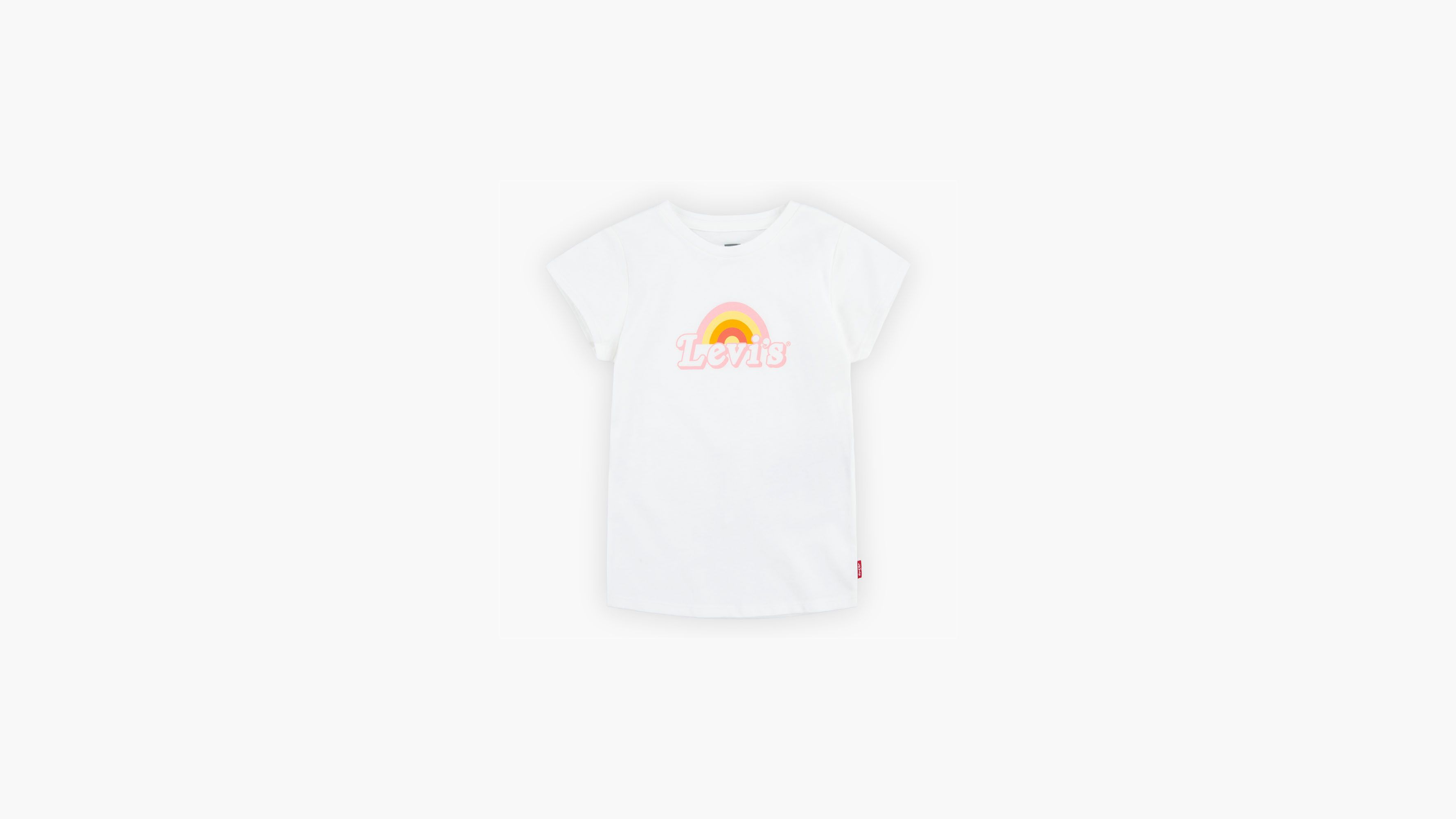 T-shirt graphique Rainbow - White Alyssum - Blanc