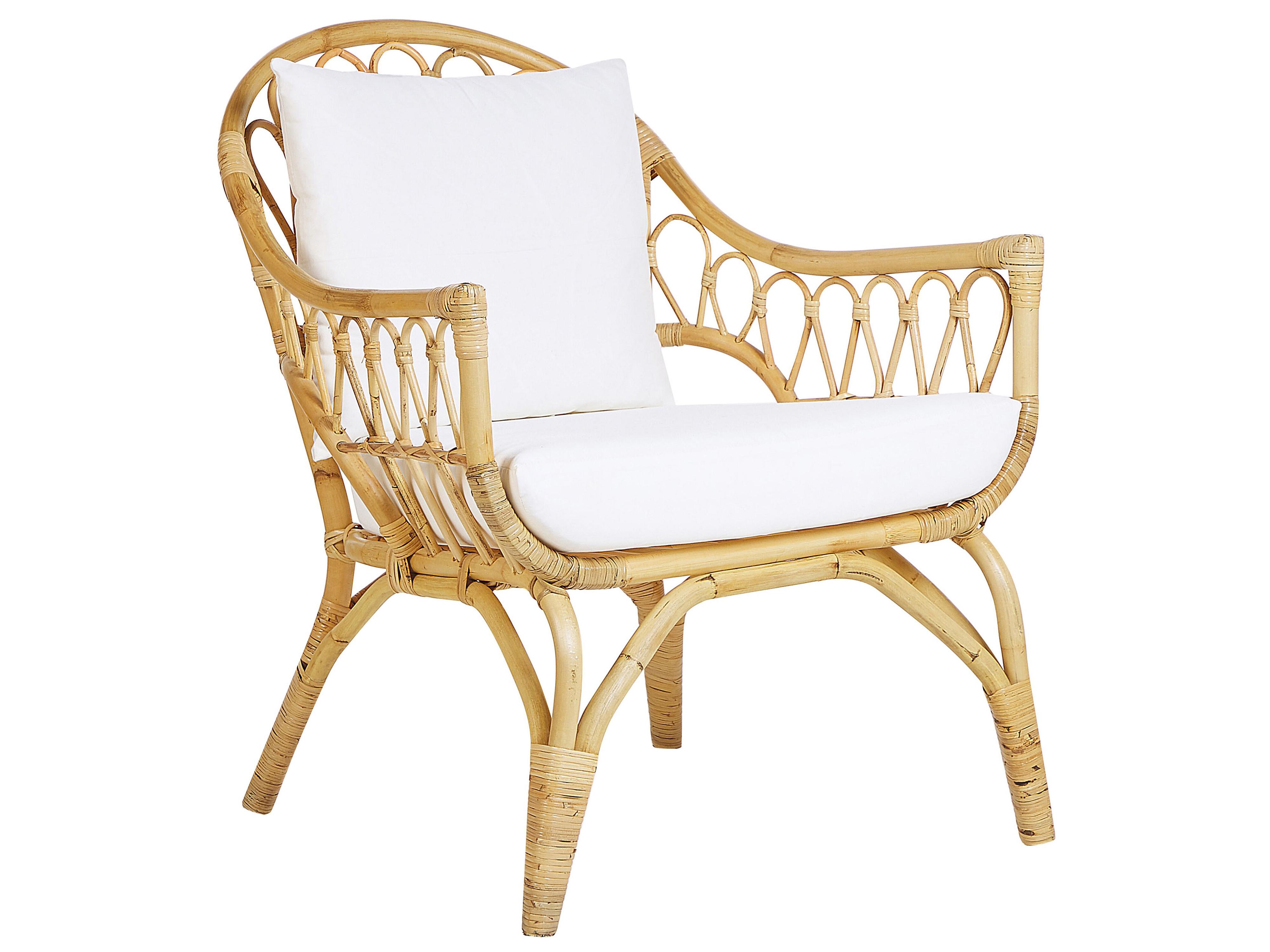 Loungeset met tafel 4-zits SIBARI Rotan Natuurlijk