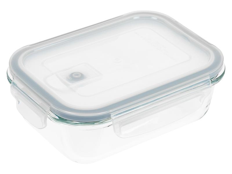 FURBER Vorratsbehälter Glas, 4 Stück Spülmaschinenfeste und auslaufsichere Frischhaltedosen