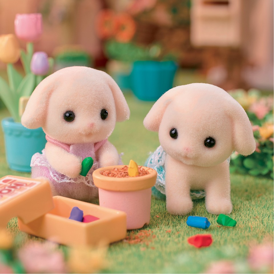 Sylvanian Families - Flora Kanin Tvillinger (5737)