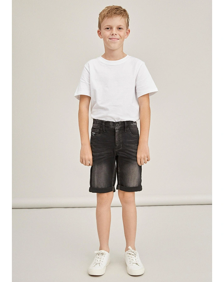 Jeans-Bermudas NKMSOFUS DNMCLASS 7452 in black denim