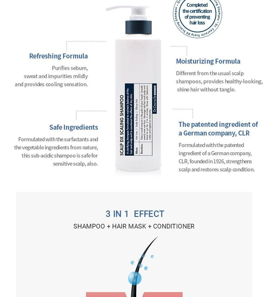 Dr. Ceuracle - Scalp DX Scaling Shampoo