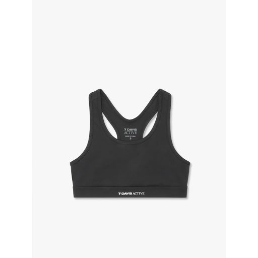 7 DAYS Active Signature Bra Sports-BH, Black, M