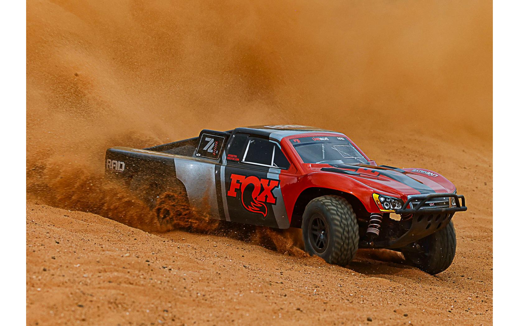 Short Course Truck Slash 4x4 BL-2s FOX, Orange, ARTR, 1:10<br>Robuster 4WD Brushless SCT