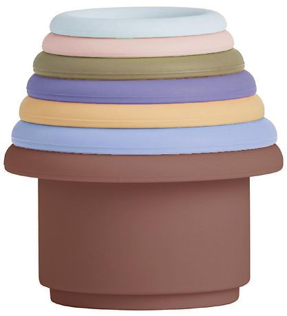 OYOY - Tawa Silikon - Caramel/Blue
