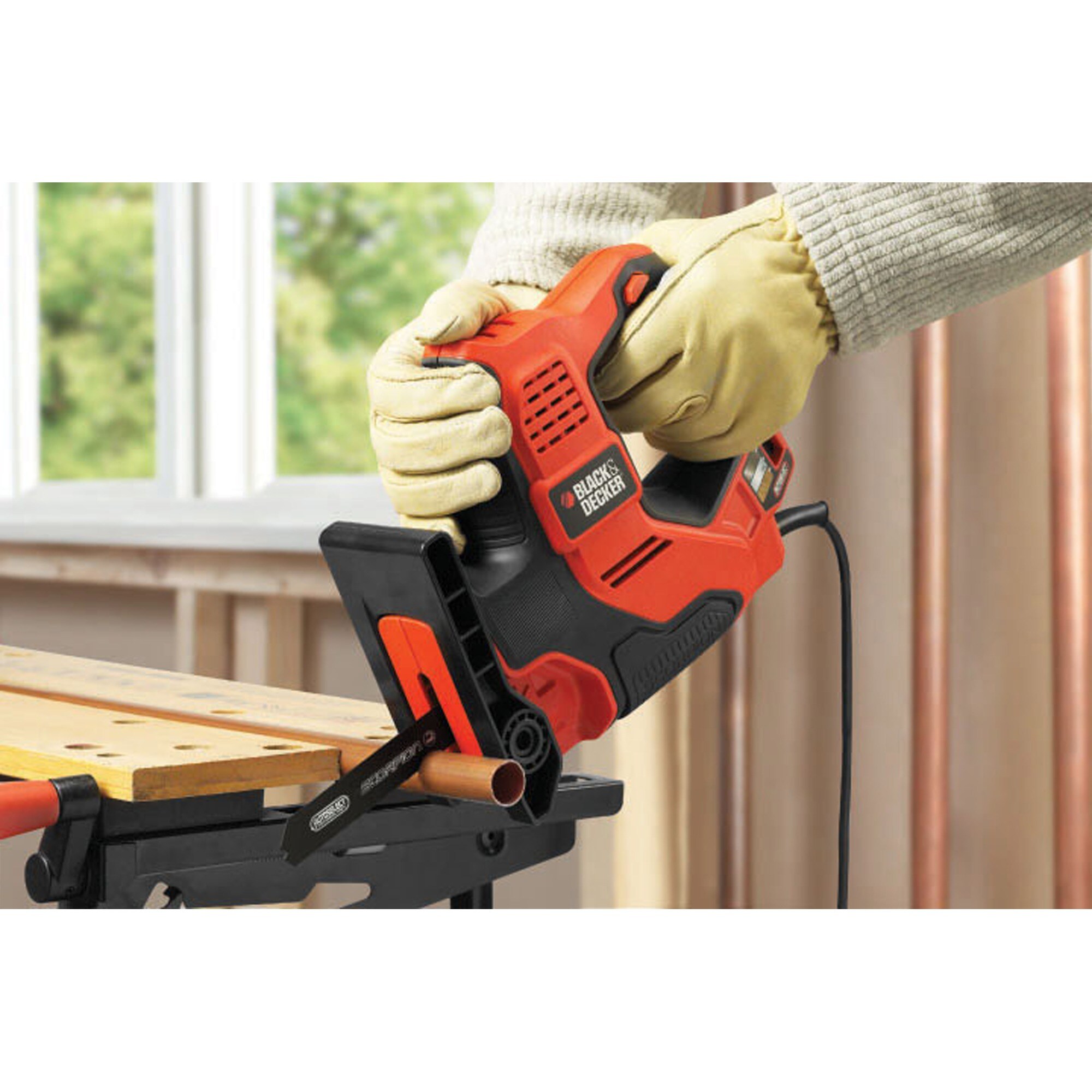 BLACK+DECKER Stichsäge 3-in-1 Autoselect Universalsäge Scorpion RS890K