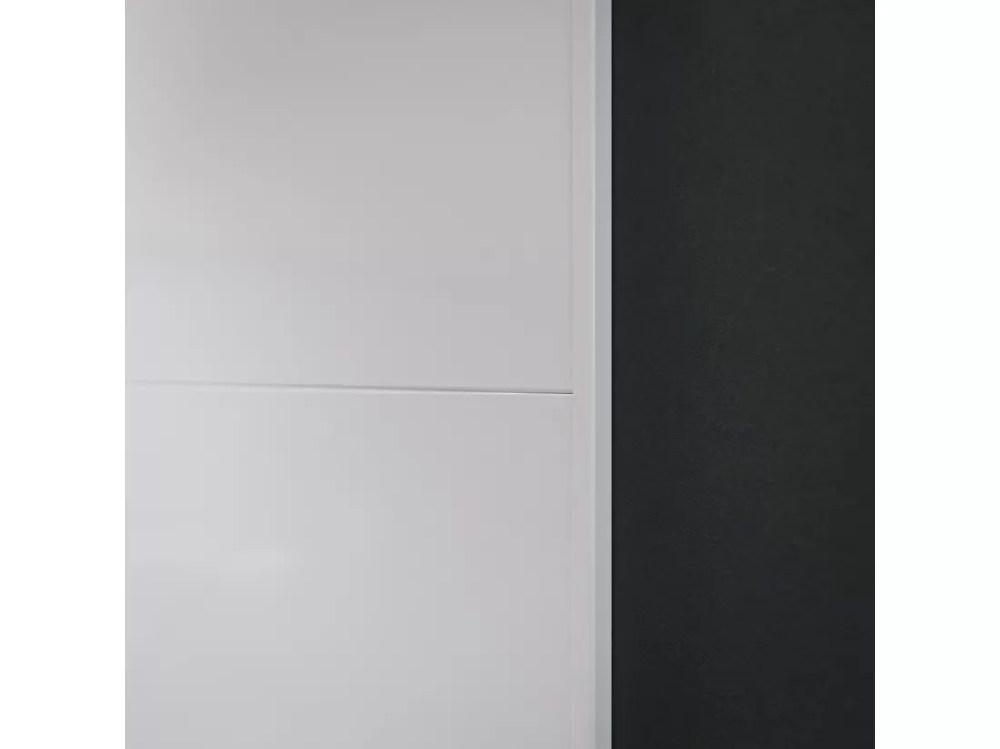 Profil d'Arrêt PVC Alimentaire 8 mm - Longueur 2.60 m - Blanc