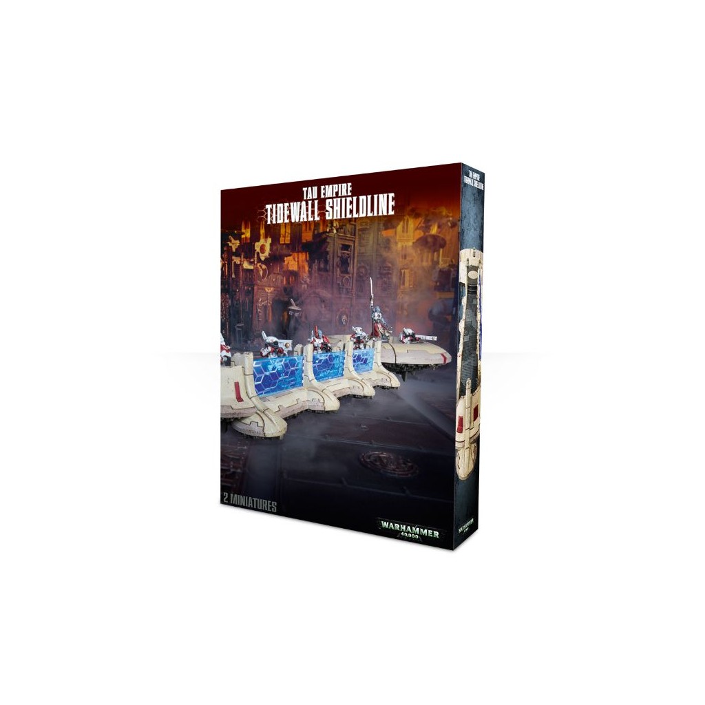 W40K : Décors - Tau Empire Tidewall Shieldline