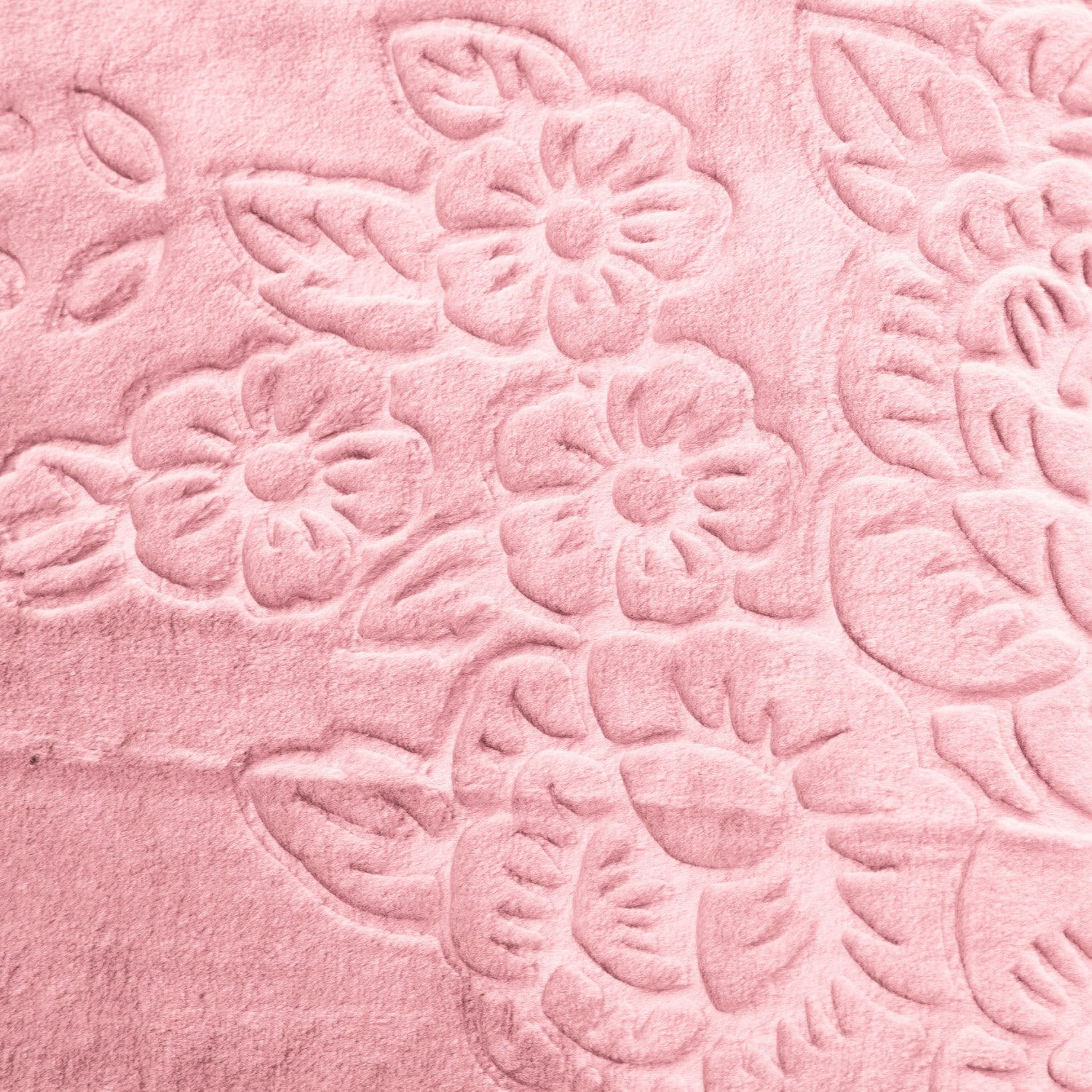 Almina Extra Weiche Wolldecke 200x240 cm 100% PES mit Blumen