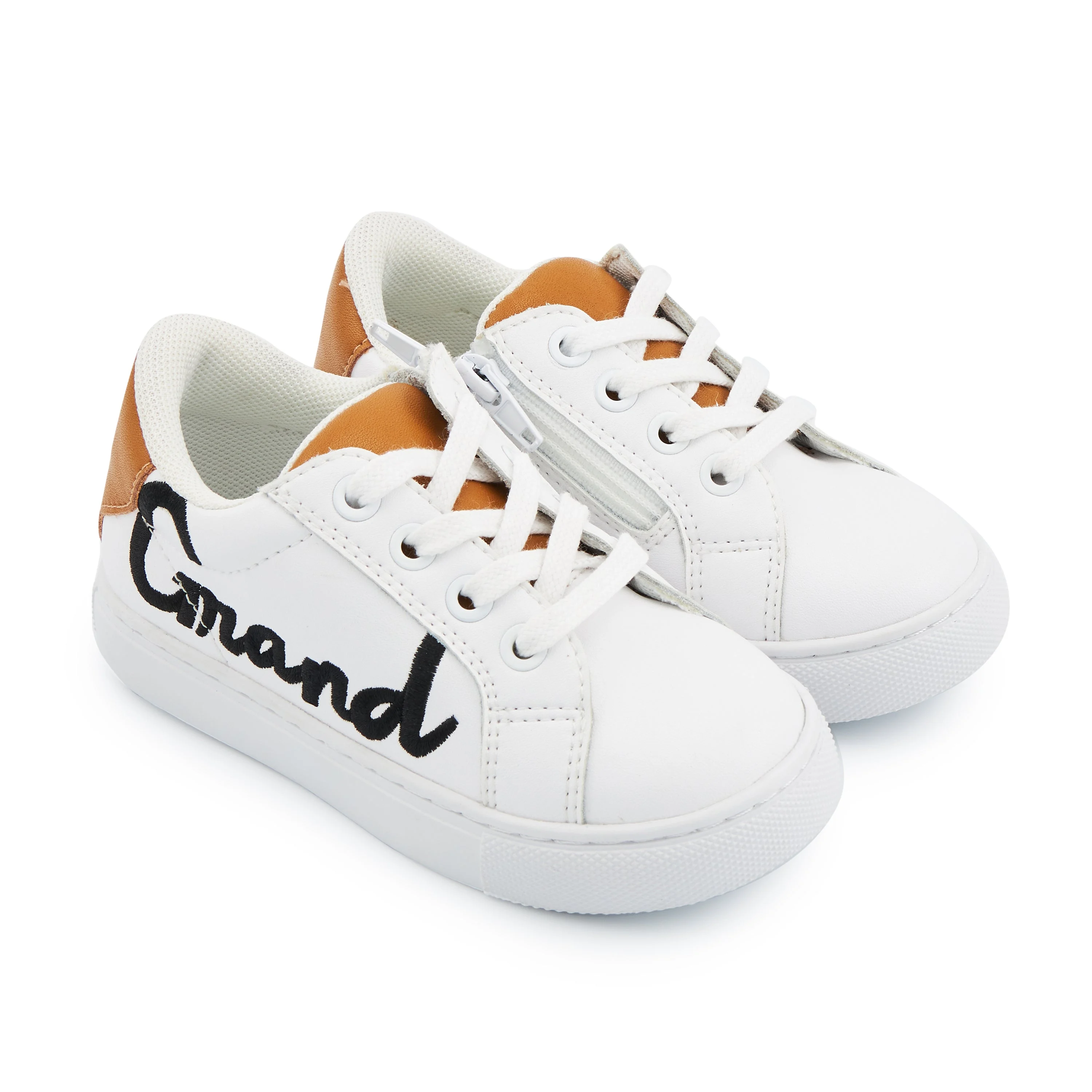 MINI SIMONE GRAND FRÈRE - Sneakers en cuir | Blanc