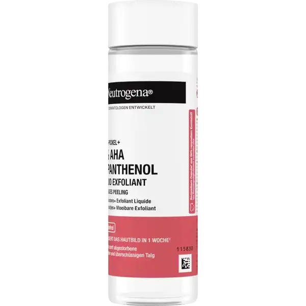 Anti-Pickel + 7% AHA + Panthenol Liquid Exfoliant Gesichtsreinigung