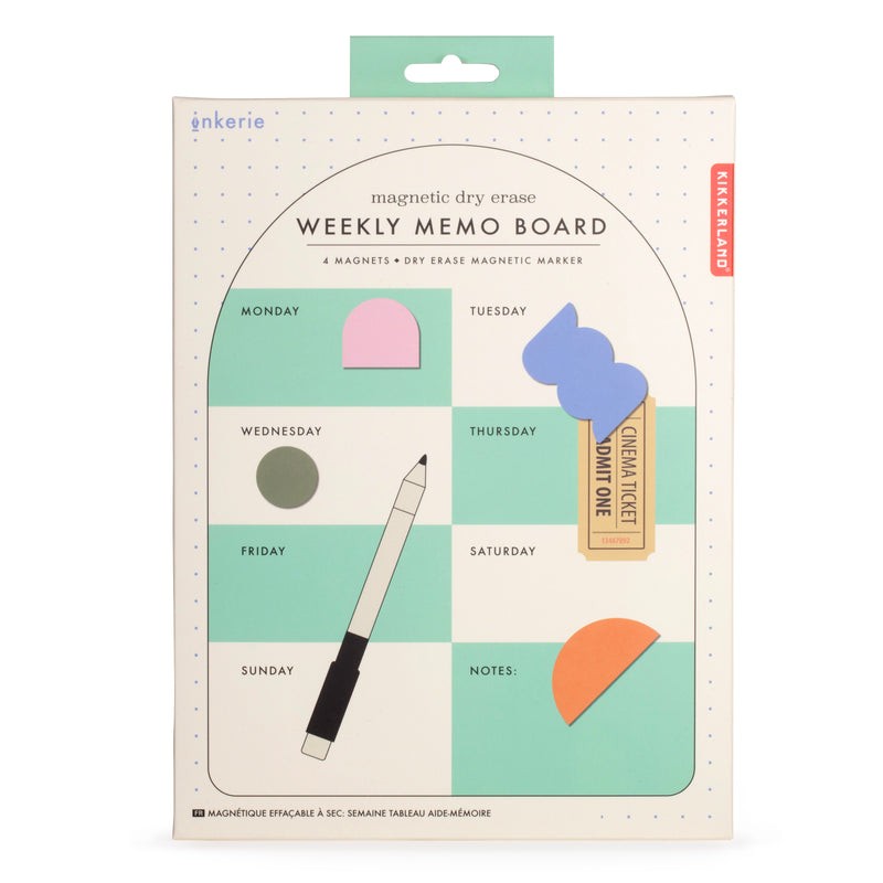 Magnetic Memo Board Green