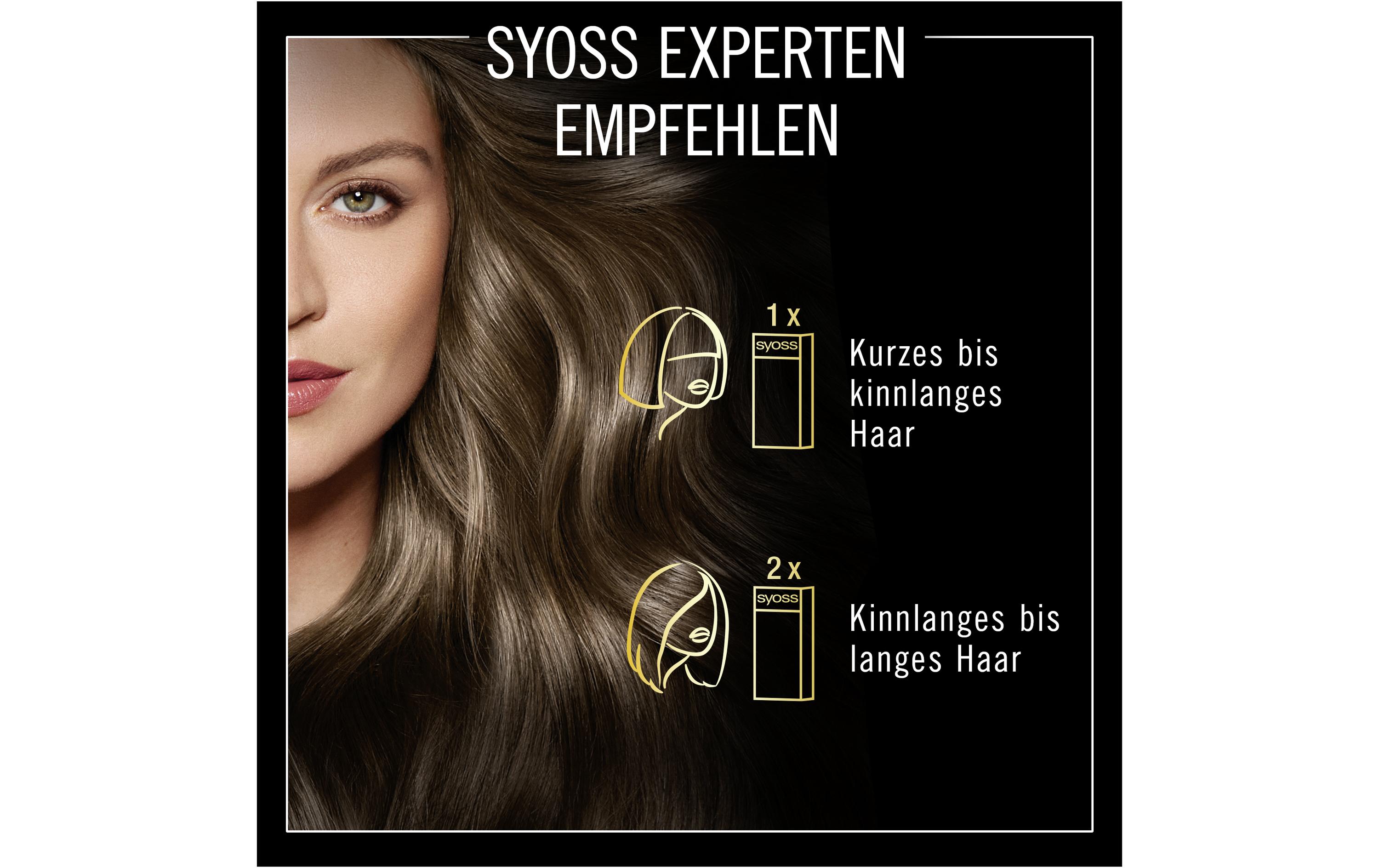 Haarcoloration Oleo Intense 6-54 Kühles DunkelblondDauerhafte Haarfarbe mit pflegenden Ölen