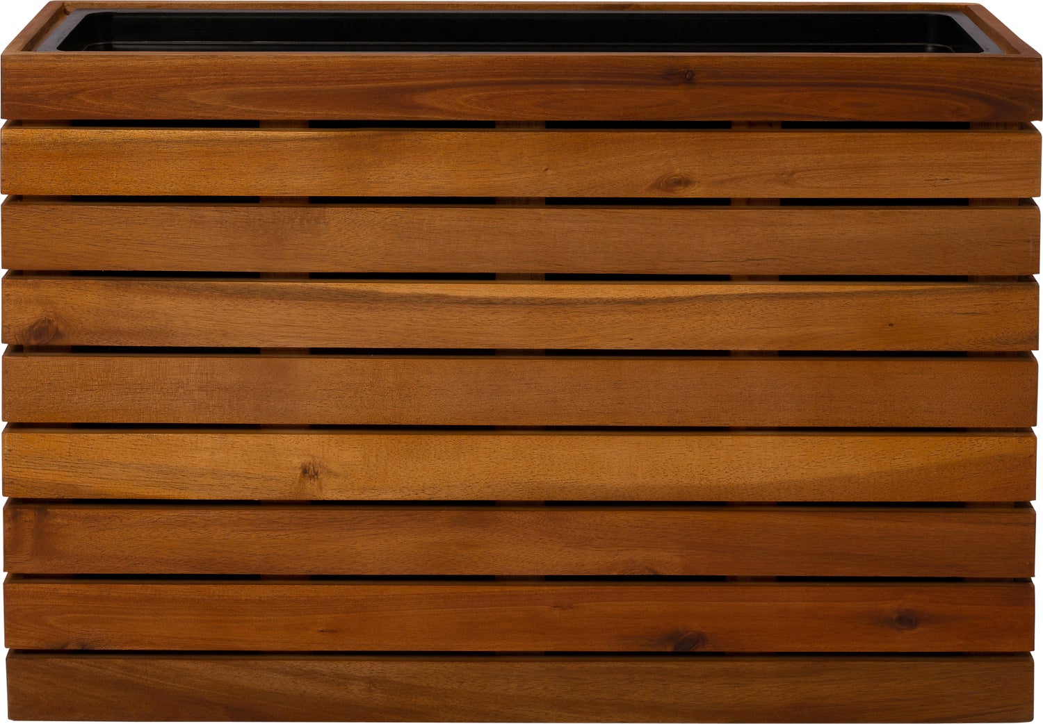 Intratuin plantenbak Acacia naturel 62 x 22 x 41 cm