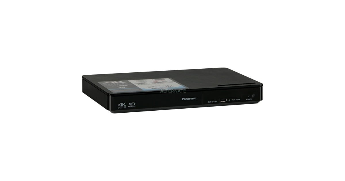 PanasonicDMP-BDT184EG blu-ray speler  (Zwart)