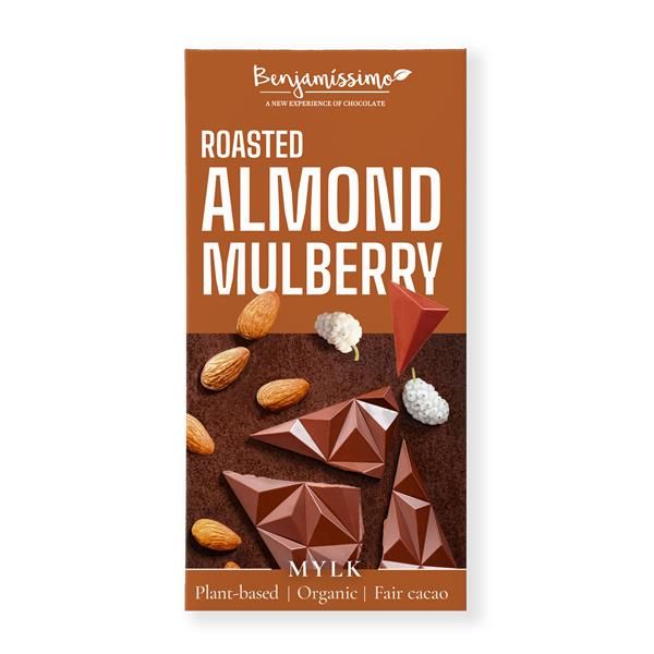 Chocolate Amêndoa Amora Branca Bio Sg 60G
