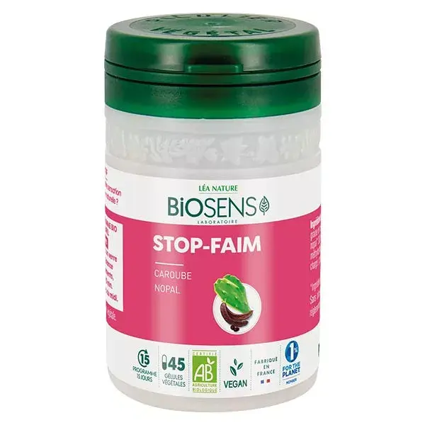 Biosens Stop Hunger Orgânico 45 cápsulas vegetais