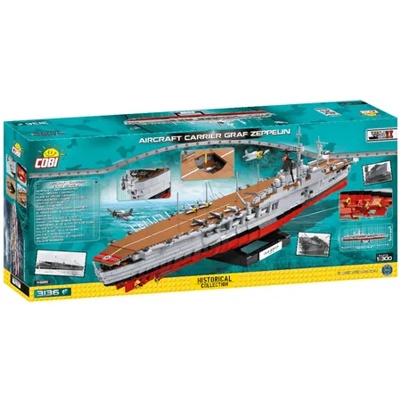 Cobi 4826 WORLD WAR II - Deutscher Flugzeugträger Graf Zeppelin