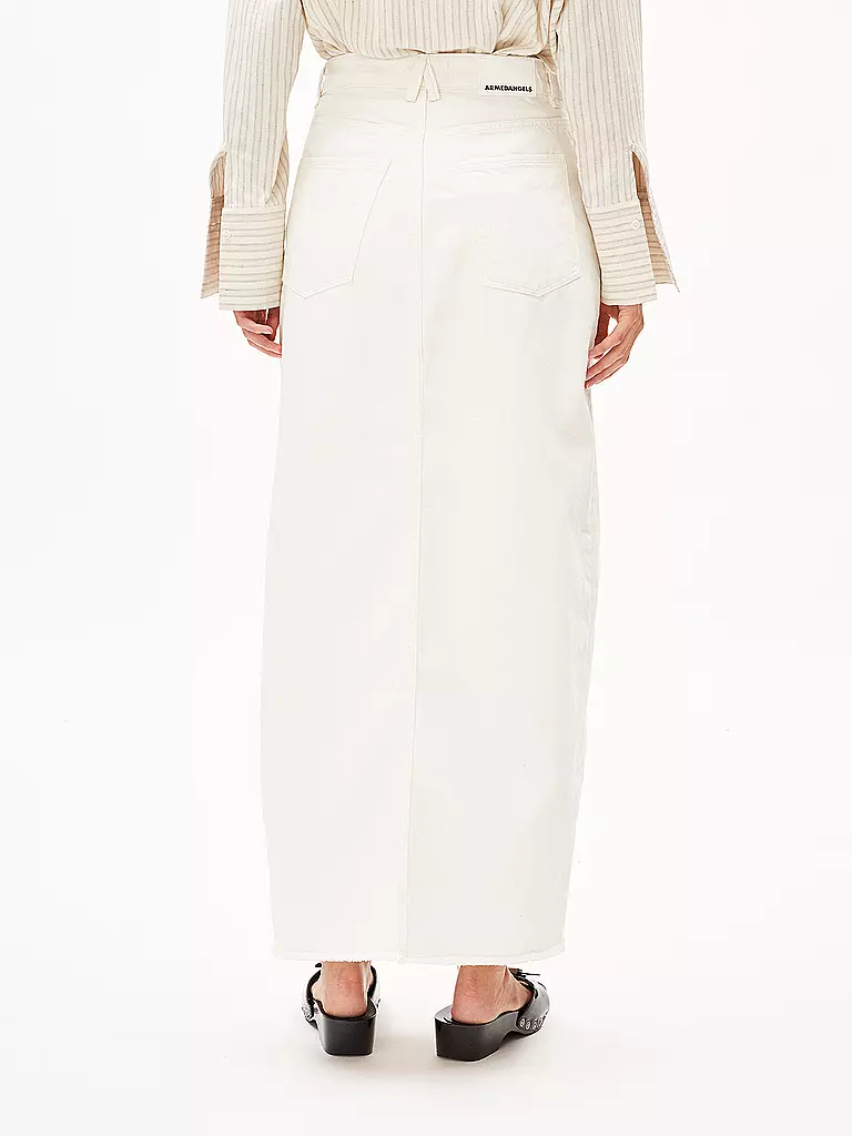 ARMEDANGELS Jeansrock KITAARI creme