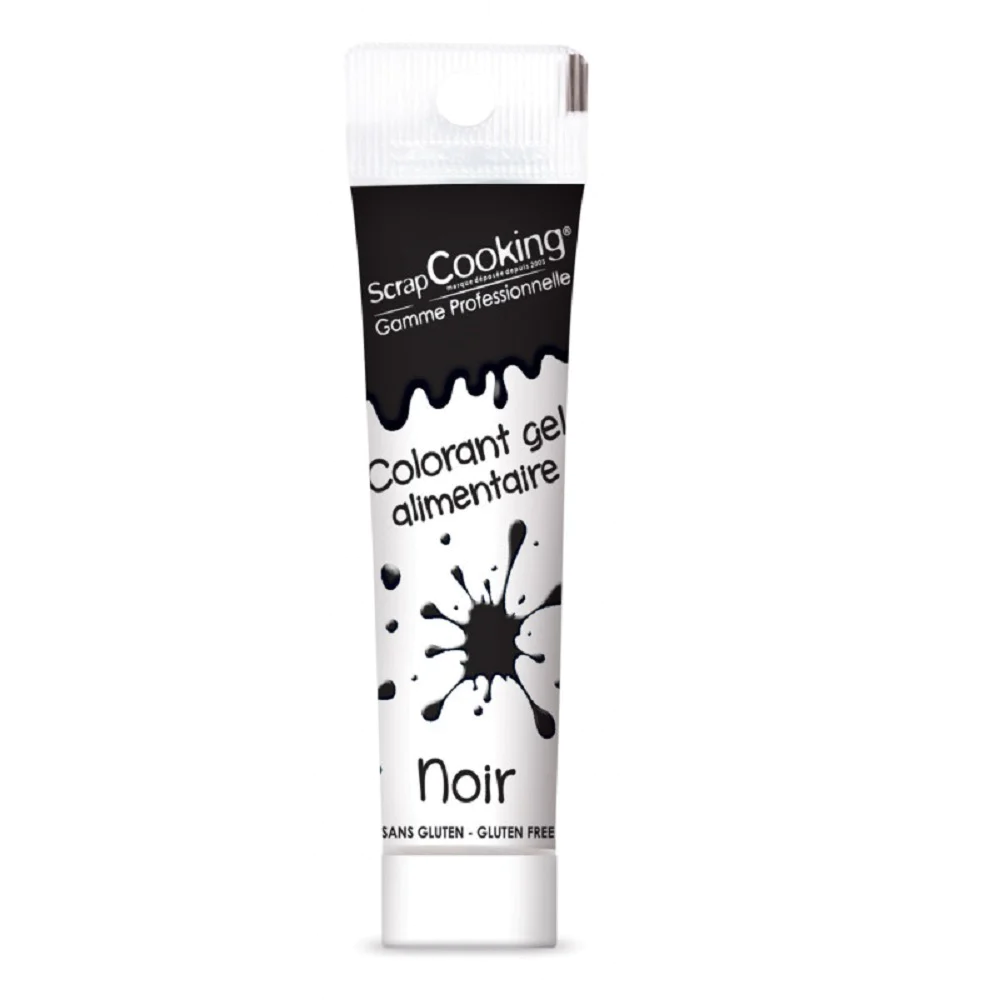 Colorant gel noir Scrapcooking