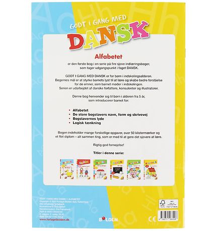 Forlaget Bolden Aktivitätsbuch - Godt I Gang Med Dansk - Alfabet