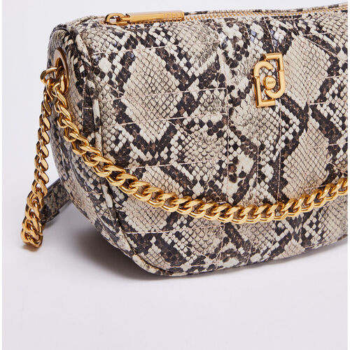 Liu Jo - Bandolera con estampado de piel de serpiente Multicolor
