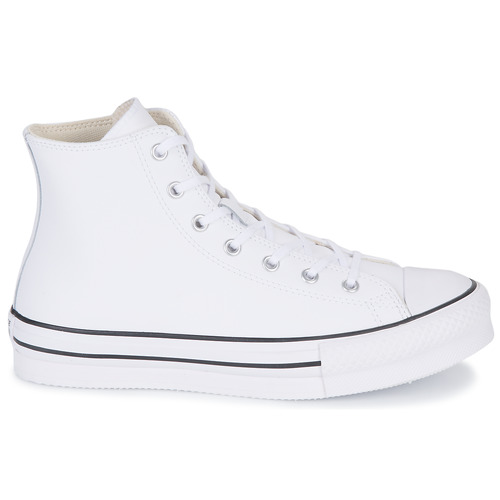 Converse - Chuck Taylor All Star Eva Lift Leather Foundation Hi - Blanc