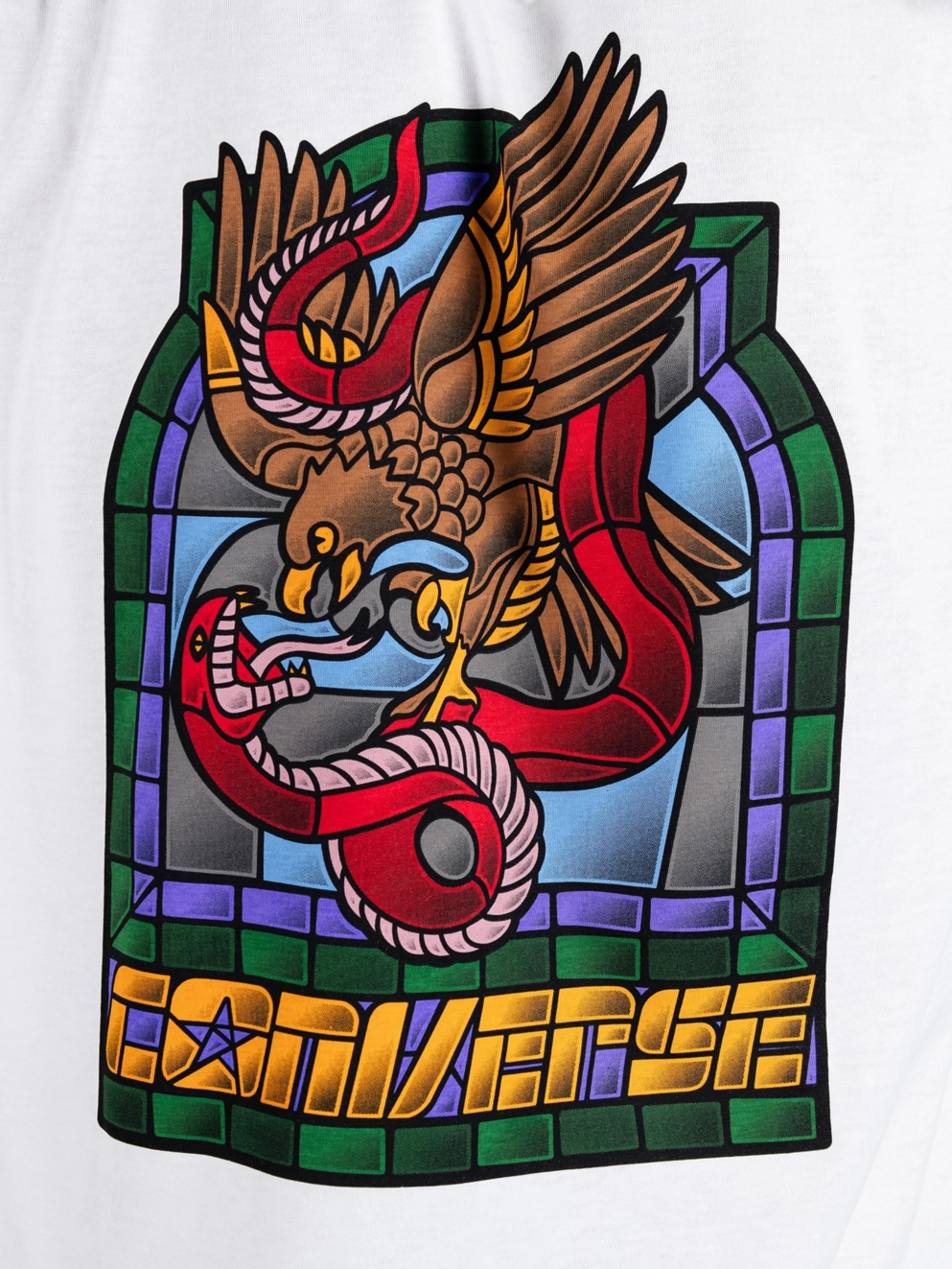 Converse Cons Stained Glass T-Shirt white