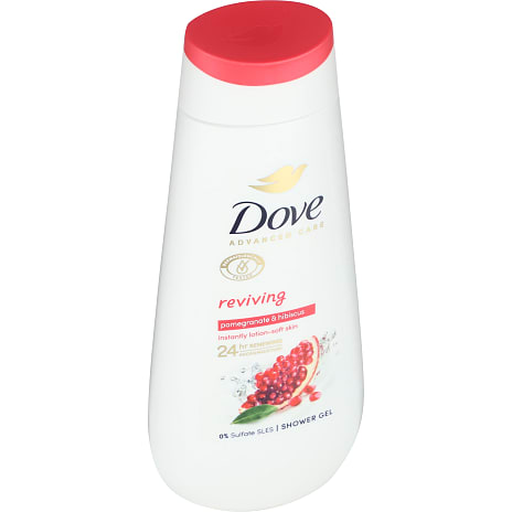 Shower gel m. granatæble og hibiscus