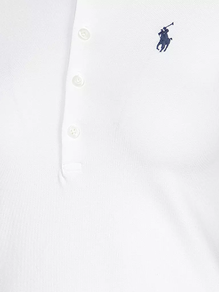 POLO RALPH LAUREN Poloshirt Slim Fit JULIE weiss