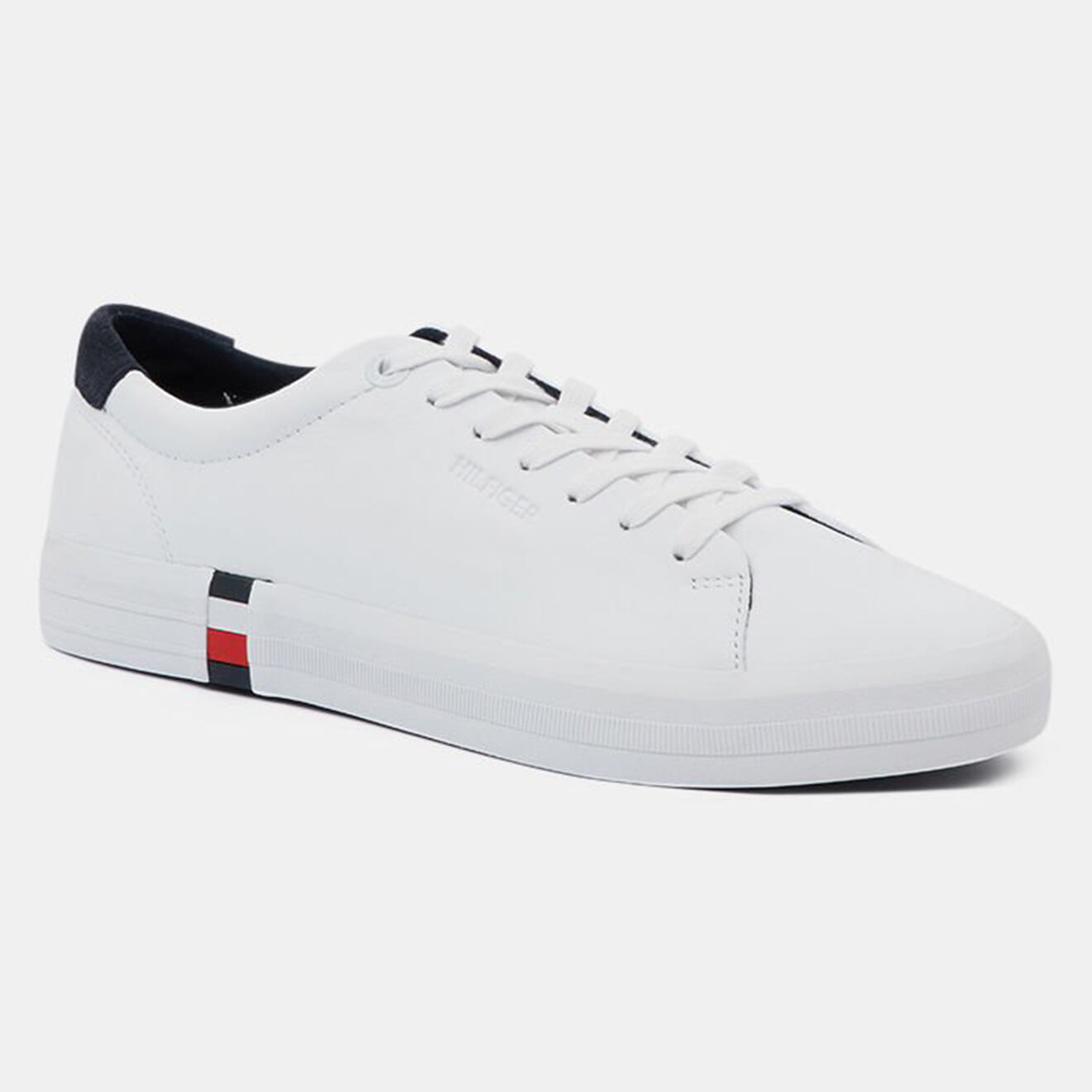Tommy Hilfiger Baskets en Cuir Premium blanches