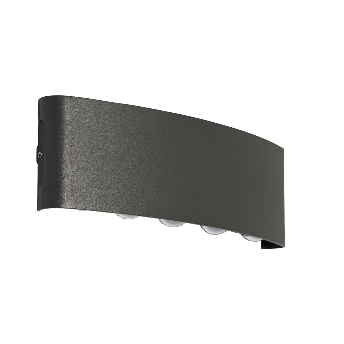 Buiten wandlamp donkergrijs incl. LED 10-lichts IP54 - Silly