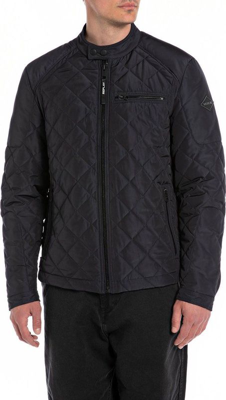 REPLAY M8000.000.84442 Jack - Zwart - Synthetisch - Slanke Silhouet