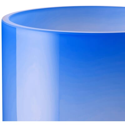 Vase Rise, Kobaltblau