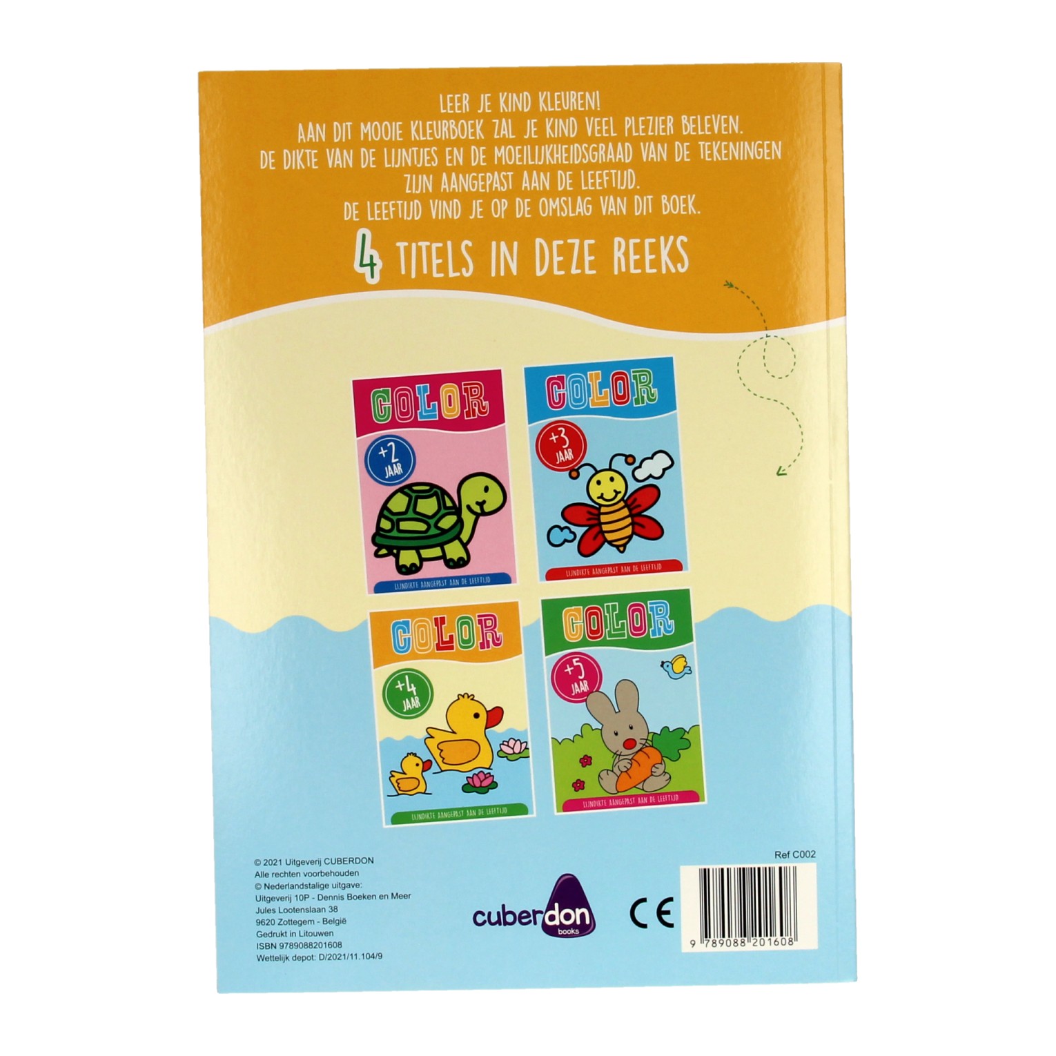 Kleurboek Color 4+ Jaar