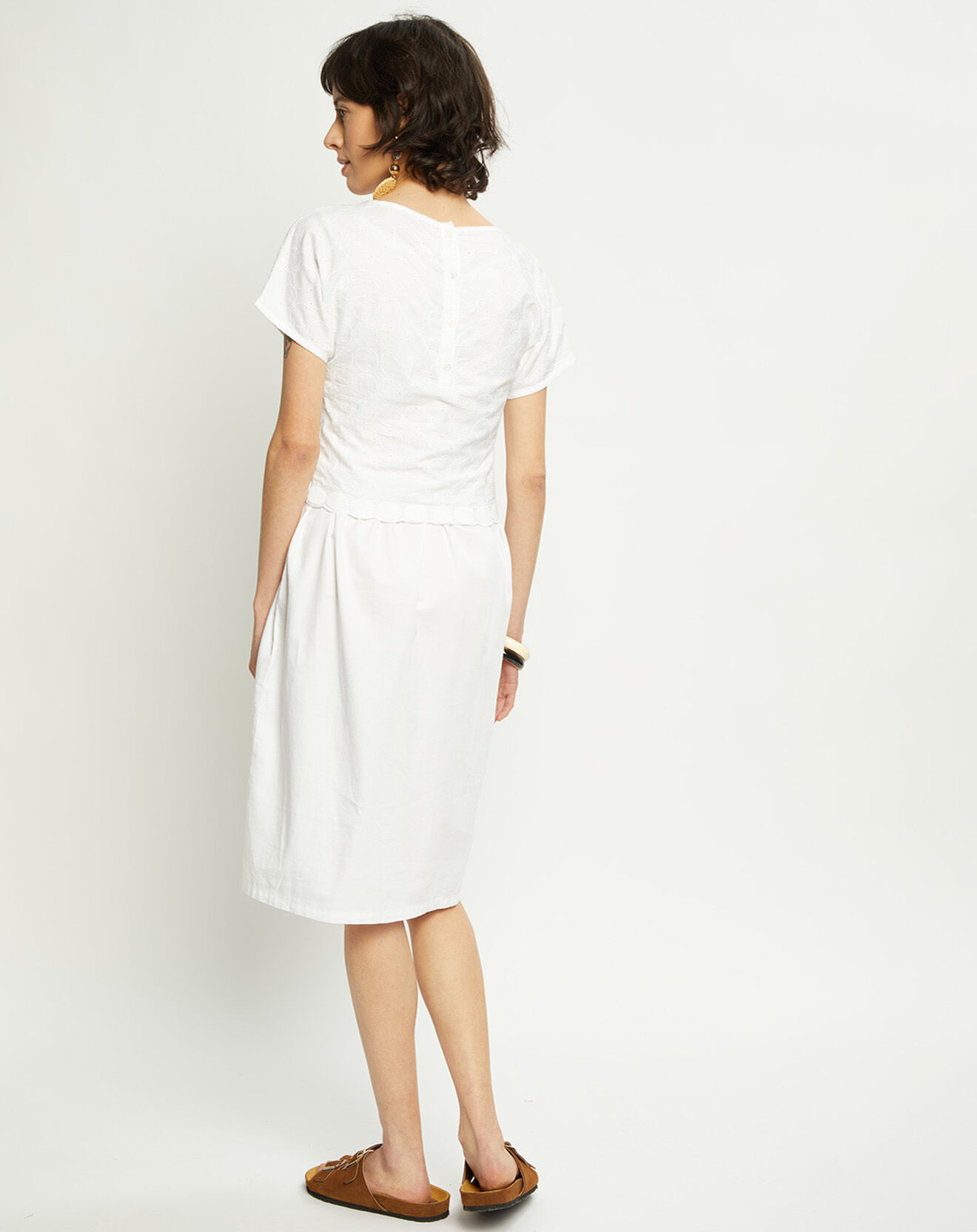 Harris Wilson Robe Laetitia blanche