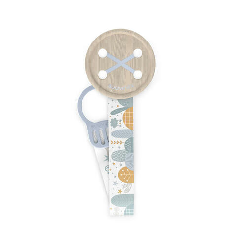 Attache sucette ruban - Bleu - SUAVINEX